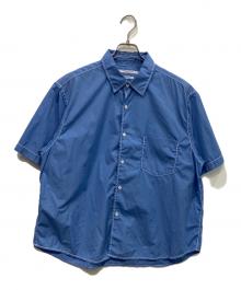 JOURNAL STANDARD×THOMAS MASON（ジャーナルスタンダード×トーマスメイソン）の古着「ファット ステッチ シャツ」｜ブルー