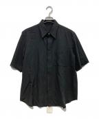 IRENISAイレニサ）の古着「Wool Shirt」｜ブラック