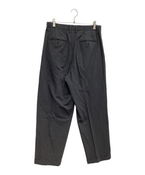 IRENISA（イレニサ）IRENISA (イレニサ) TWO TUCKS TAPERED TROUSERS　25SS グレー サイズ:3の古着・服飾アイテム