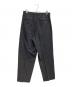 IRENISA (イレニサ) TWO TUCKS TAPERED TROUSERS　25SS グレー サイズ:3：15000円