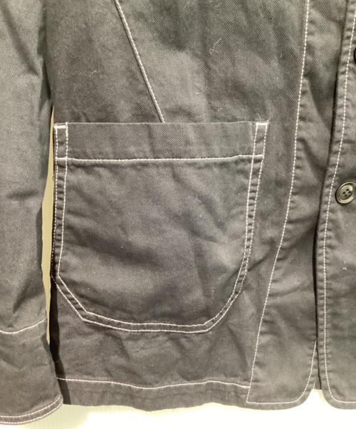 s'yte（サイト）s'yte (サイト) COTTON TWILL GARMENT DYED STAND COLLAR JACKET　UB-J08-016 ブラック サイズ:3の古着・服飾アイテム