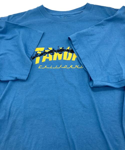 STANDARD CALIFORNIA（スタンダードカリフォルニア）STANDARD CALIFORNIA (スタンダードカリフォルニア) AH × SD Skater Logo T　TSOBE090 ブルー サイズ:Lの古着・服飾アイテム