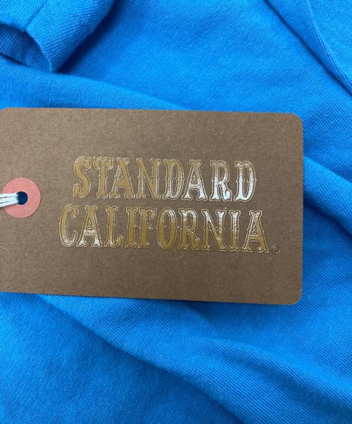 STANDARD CALIFORNIA（スタンダードカリフォルニア）STANDARD CALIFORNIA (スタンダードカリフォルニア) AH × SD Skater Logo T　TSOBE090 ブルー サイズ:Lの古着・服飾アイテム