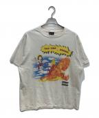 SAINT MICHAELセントマイケル）の古着「SS TEE/TIME IS ETRNL　23AW　SM-A23-0000-004　」｜ベージュ
