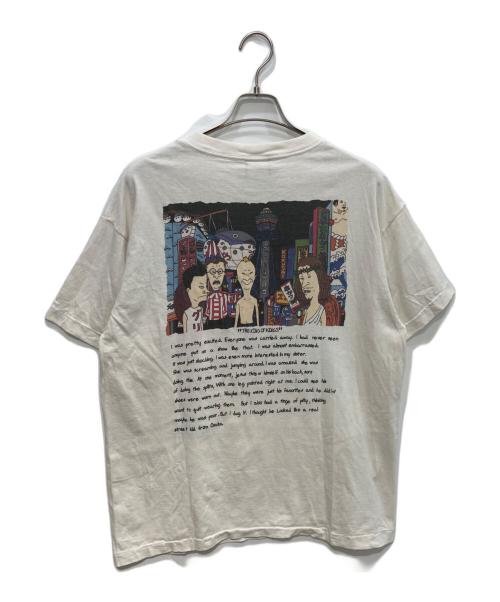 SAINT MICHAEL（セントマイケル）SAINT MICHAEL (セントマイケル) SS TEE/TIME IS ETRNL　23AW　SM-A23-0000-004　 ベージュ サイズ:Lの古着・服飾アイテム
