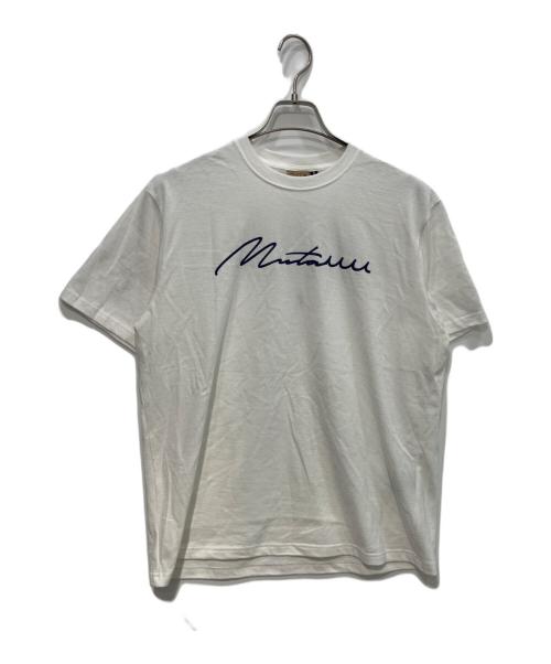 muta MARINE（ムータマリン）muta MARINE (ムータマリン) プリントTシャツ　SPMP-434652 ホワイト サイズ:5 未使用品の古着・服飾アイテム