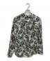 colony clothing (コロニークロージング) オープンカラーシャツ リーフ ホワイト×グリーン サイズ:S：9000円