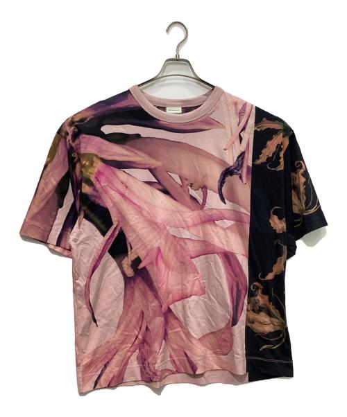 DRIES VAN NOTEN（ドリスヴァンノッテン）DRIES VAN NOTEN (ドリスヴァンノッテン) HEIN PR T-SHIRT　 ピンク サイズ:Mの古着・服飾アイテム