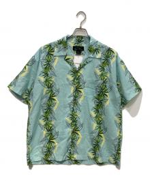 Manastash（マナスタッシュ）の古着「LINEN MANALOHA SHIRTS　792-5123004」｜ブルー