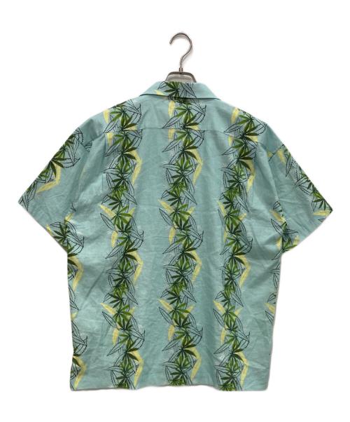 Manastash（マナスタッシュ）Manastash (マナスタッシュ) LINEN MANALOHA SHIRTS　792-5123004 ブルー サイズ:M 未使用品の古着・服飾アイテム
