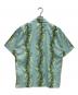 Manastash (マナスタッシュ) LINEN MANALOHA SHIRTS　792-5123004 ブルー サイズ:M 未使用品：5000円