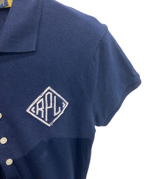 POLO RALPH LAUREN（ポロ・ラルフローレン）POLO RALPH LAUREN (ポロ・ラルフローレン) ポロシャツワンピース ネイビー サイズ:XSの古着・服飾アイテム