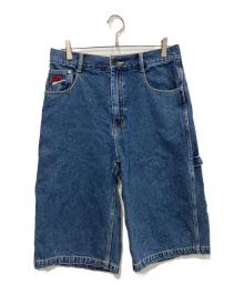 AVIREX（アヴィレックス）の古着「VARSITY PAINTER SHORTS」｜インディゴ