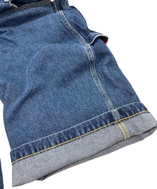 AVIREX（アヴィレックス）AVIREX (アヴィレックス) VARSITY PAINTER SHORTS インディゴ サイズ:Mの古着・服飾アイテム