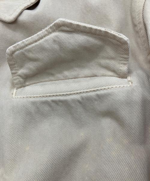 PRADA（プラダ）PRADA (プラダ) デニムジャケット ベージュ サイズ:40Sの古着・服飾アイテム