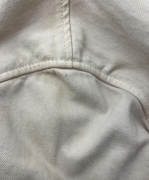 PRADA（プラダ）PRADA (プラダ) デニムジャケット ベージュ サイズ:40Sの古着・服飾アイテム