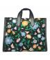 Kate Spade (ケイトスペード) フローラルジャガードマンハッタンラージトート K6565 ブラック：15000円