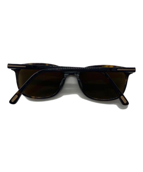 TOM FORD（トムフォード）TOM FORD (トムフォード) ウェリントンシェイプサングラス ブラウン サイズ:55□17 145の古着・服飾アイテム