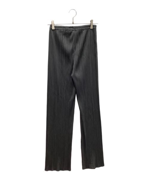 PLEATS PLEASE（プリーツプリーズ）PLEATS PLEASE (プリーツプリーズ) プリーツパンツ　 グレー サイズ:4の古着・服飾アイテム