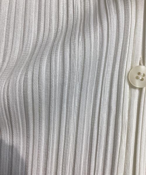 PLEATS PLEASE（プリーツプリーズ）PLEATS PLEASE (プリーツプリーズ) プリーツシャツ　 ホワイト サイズ:3の古着・服飾アイテム