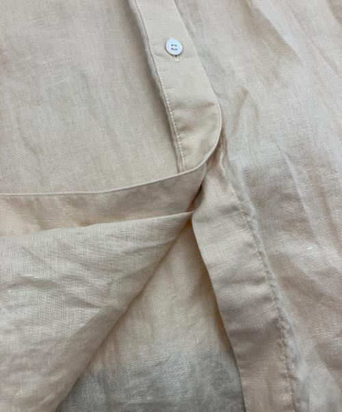 IENA（イエナ）IENA (イエナ) リネン オーバーシャツ イエロー サイズ:36の古着・服飾アイテム
