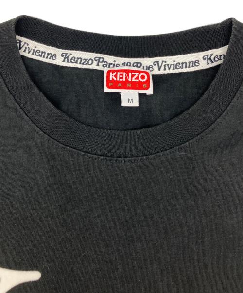 KENZO BY VERDY（ケンゾー バイ ヴェルディ）KENZO BY VERDY (ケンゾー バイ ヴェルディ) Oversize Tee　FE55TS1914SY ブラック サイズ:Mの古着・服飾アイテム