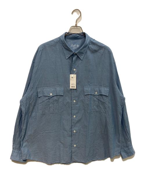 Porter Classic（ポータークラシック）Porter Classic (ポータークラシック) ROLL UP CHAMBRAY SHIRT　PC-016-3361-0040-0016 ブルー サイズ:XXLの古着・服飾アイテム