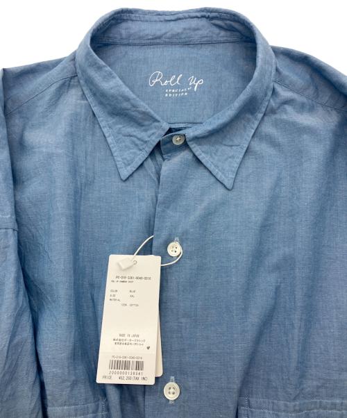 Porter Classic（ポータークラシック）Porter Classic (ポータークラシック) ROLL UP CHAMBRAY SHIRT　PC-016-3361-0040-0016 ブルー サイズ:XXLの古着・服飾アイテム