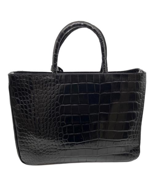 FURLA（フルラ）FURLA (フルラ) 2WAYクロコ型押しビジネスバッグ ブラック サイズ:-の古着・服飾アイテム
