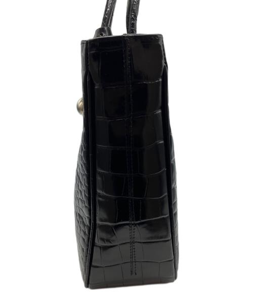 FURLA（フルラ）FURLA (フルラ) 2WAYクロコ型押しビジネスバッグ ブラック サイズ:-の古着・服飾アイテム