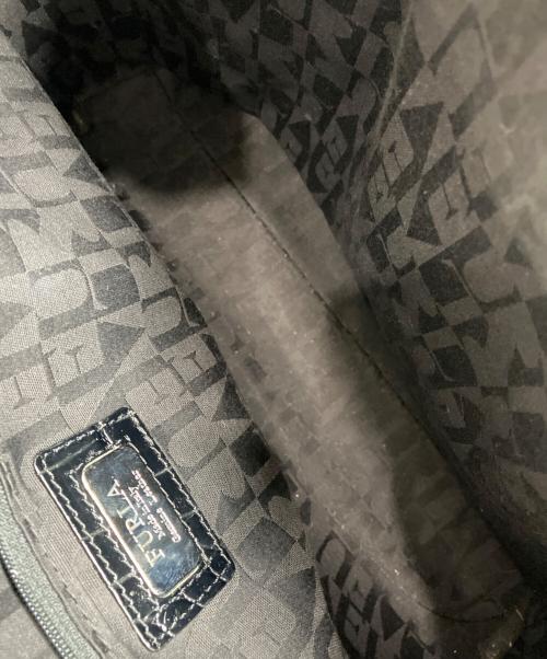 FURLA（フルラ）FURLA (フルラ) 2WAYクロコ型押しビジネスバッグ ブラック サイズ:-の古着・服飾アイテム