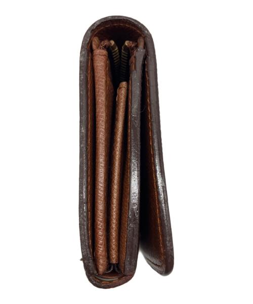 LOUIS VUITTON（ルイ ヴィトン）LOUIS VUITTON (ルイ ヴィトン) ポルトフォイユ・トレゾール 2つ折り財布　モノグラム ブラウンの古着・服飾アイテム