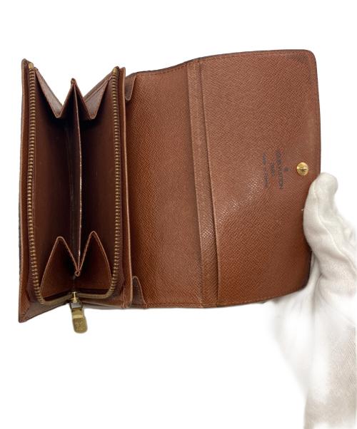 LOUIS VUITTON（ルイ ヴィトン）LOUIS VUITTON (ルイ ヴィトン) ポルトフォイユ・トレゾール 2つ折り財布　モノグラム ブラウンの古着・服飾アイテム