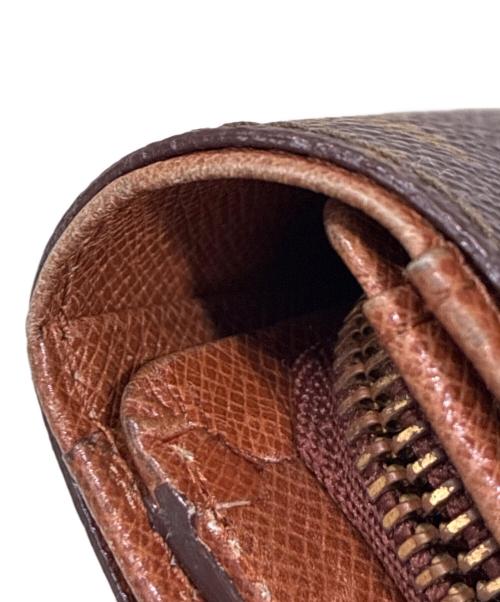 LOUIS VUITTON（ルイ ヴィトン）LOUIS VUITTON (ルイ ヴィトン) ポルトフォイユ・トレゾール 2つ折り財布　モノグラム ブラウンの古着・服飾アイテム