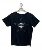 Saint Laurent Parisサンローランパリ）の古着「パラディウムスタープリントTシャツ　16AW エディ期」｜ブラック