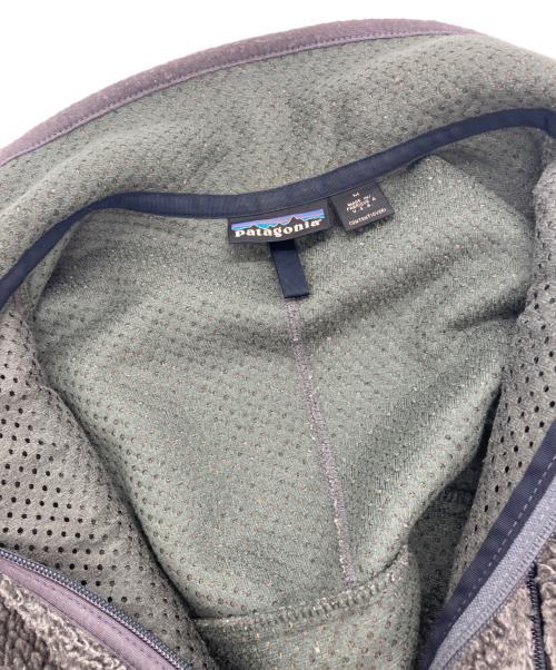 Patagonia（パタゴニア）Patagonia (パタゴニア) 90sレトロカーディガン　 96年製 USA製 グレー サイズ:Mの古着・服飾アイテム