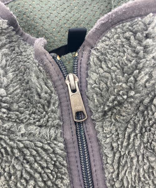 Patagonia（パタゴニア）Patagonia (パタゴニア) 90sレトロカーディガン　 96年製 USA製 グレー サイズ:Mの古着・服飾アイテム