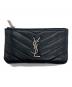 Saint Laurent Paris (サンローランパリ) キーポーチ　 ブラック サイズ:-：14000円