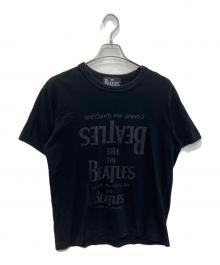 COMME des GARCONS（コムデギャルソン）の古着「プリントTシャツ　 AD2019 　THE BEATLES」｜ブラック