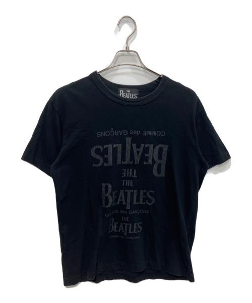 COMME des GARCONS（コムデギャルソン）COMME des GARCONS (コムデギャルソン) プリントTシャツ　 AD2019 　THE BEATLES ブラック サイズ:XLの古着・服飾アイテム