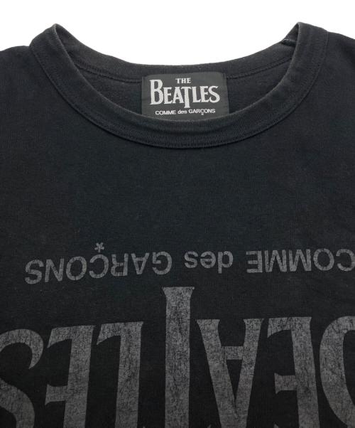 COMME des GARCONS（コムデギャルソン）COMME des GARCONS (コムデギャルソン) プリントTシャツ　 AD2019 　THE BEATLES ブラック サイズ:XLの古着・服飾アイテム