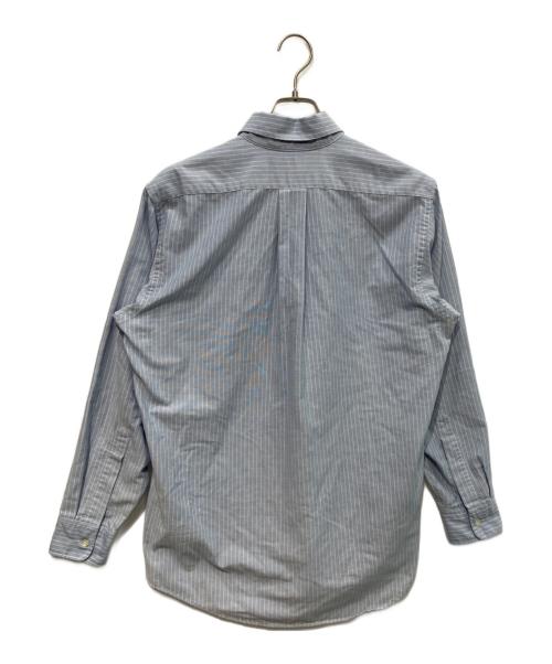L.L.Bean（エルエルビーン）L.L.Bean (エルエルビーン) 80-90sストライプBDシャツ ブルー サイズ:16 1/2-33の古着・服飾アイテム