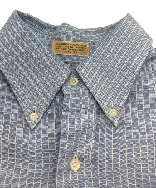 L.L.Bean（エルエルビーン）L.L.Bean (エルエルビーン) 80-90sストライプBDシャツ ブルー サイズ:16 1/2-33の古着・服飾アイテム