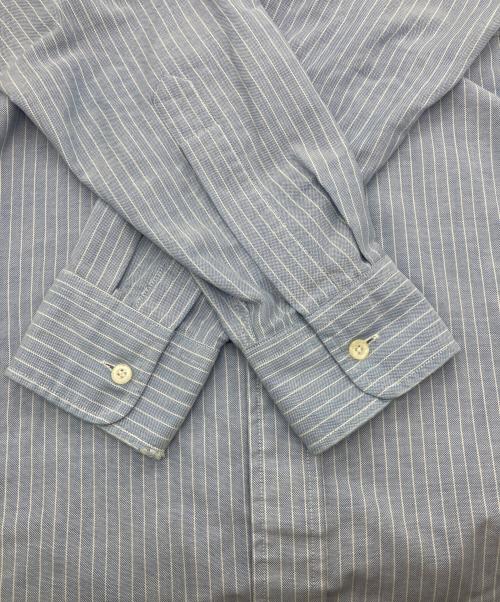 L.L.Bean（エルエルビーン）L.L.Bean (エルエルビーン) 80-90sストライプBDシャツ ブルー サイズ:16 1/2-33の古着・服飾アイテム
