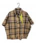 kolor/BEACON（カラービーコン）の古着「チェックシャツ　23SS」｜ブラウン