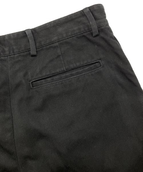 Acne studios（アクネ ストゥディオズ）ACNE STUDIOS (アクネ ストゥディオズ) ツイルトラウザーパンツ ブラック サイズ:44の古着・服飾アイテム