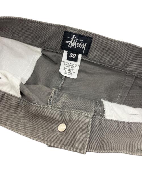 stussy（ステューシー）stussy (ステューシー) ハーフパンツ　黒タグ グレー サイズ:30の古着・服飾アイテム