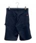 stussy (ステューシー) ペインターハーフパンツ　USA製 黒タグ ネイビー サイズ:31：8000円