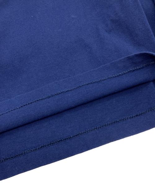 stussy（ステューシー）stussy (ステューシー) プリントTシャツ OLD USA製 紺タグ シングルステッチ ネイビー サイズ:Lの古着・服飾アイテム