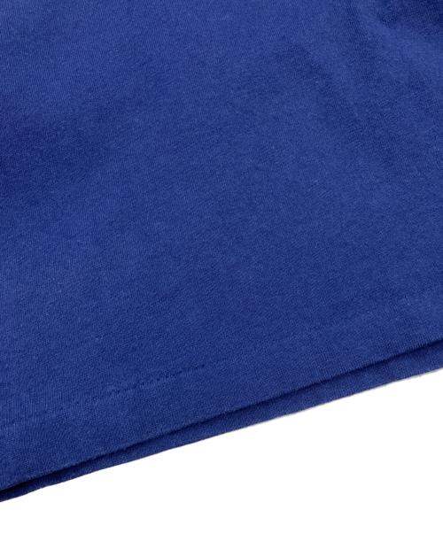 stussy（ステューシー）stussy (ステューシー) プリントTシャツ OLD USA製 紺タグ シングルステッチ ネイビー サイズ:Lの古着・服飾アイテム